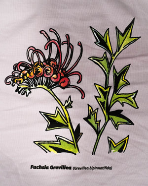 Fuchsia Grevillea Tee