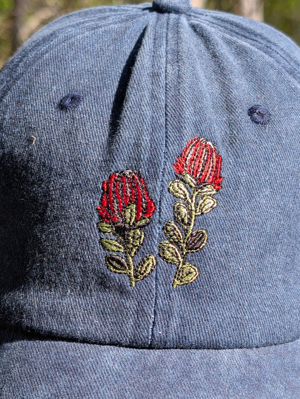 Scarlet Banksia Dad Cap