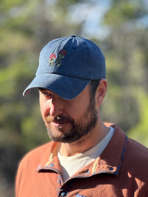 Scarlet Banksia Dad Cap