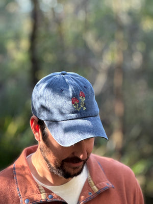 Scarlet Banksia Dad Cap